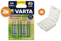 Foto van Varta aa batterijen voordeelpak 10+2 gratis - 2100mah - oplaadbaar