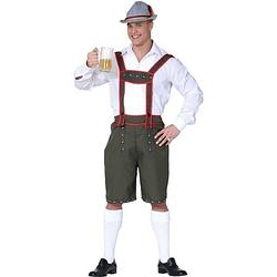 Foto van Oktoberfest - oktoberfest lederhosen kostuum voor heren inclusief bretels l (52-54)