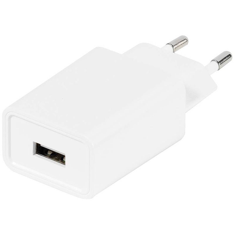 Foto van Teccus dc ch2.1 dc ch2.1 usb-oplader thuis uitgangsstroom (max.) 2400 ma 1 x euro-stekker