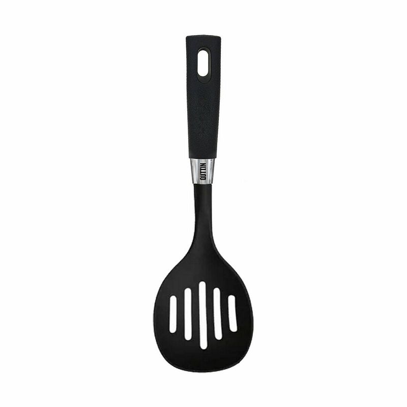 Foto van Schuimspaan quttin foodie zwart nylon 34,2 x 10,7 cm