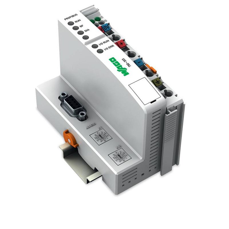 Foto van Wago fc profibus g1 12mbd plc-veldbuskoppeler 750-303 1 stuk(s)