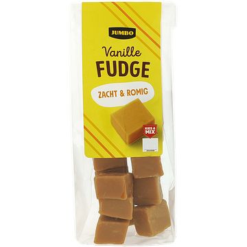 Foto van 3 voor € 5,00 | jumbo vanille fudge 125g aanbieding bij jumbo