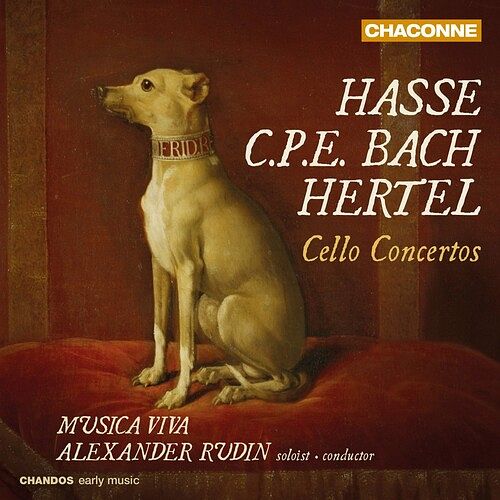 Foto van Hasse-c.p.e. bach-hertel/cello conc - cd (0095115081327)