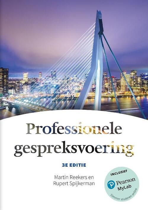 Foto van Professionele gespreksvoering, 3e editie met mylab nl toegangscode - martin reekers, rupert spijkerman - paperback (9789043040358)