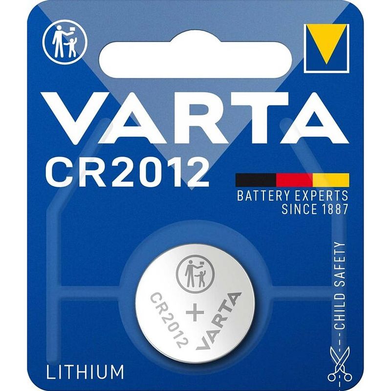 Foto van Varta lithium cr2012 blister 1