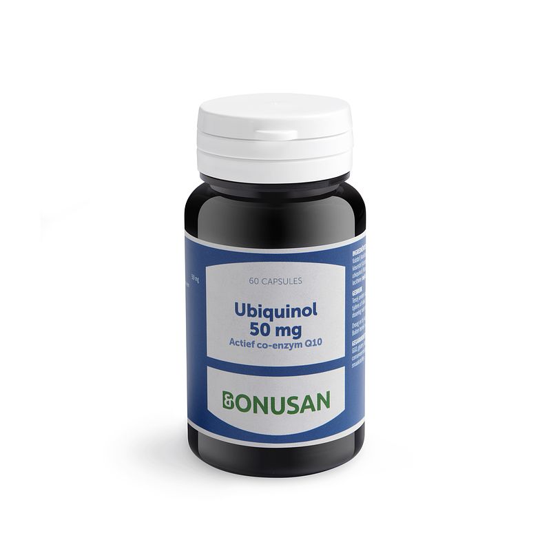 Foto van Bonusan ubiquinol 50mg softgels