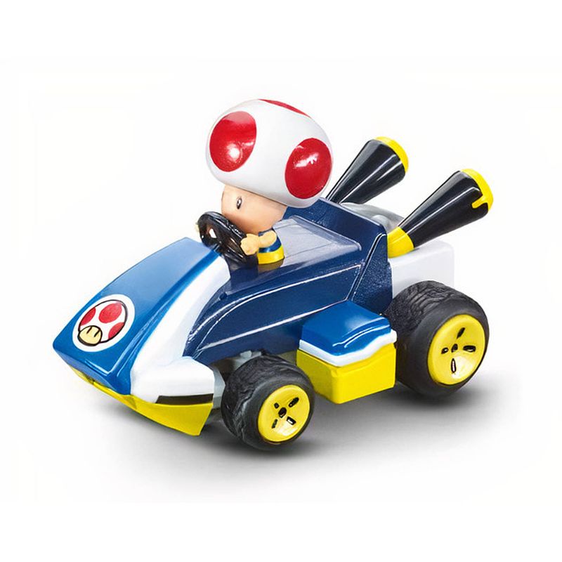 Foto van Carrera mario kart mini rc toad 2,4ghz 7 x 4,5 cm 11-delig