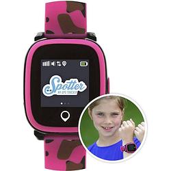 Foto van Spotter spw-p1701b gps kinderhorloge - smartwatch kinderen met gps tracker - prinses roze