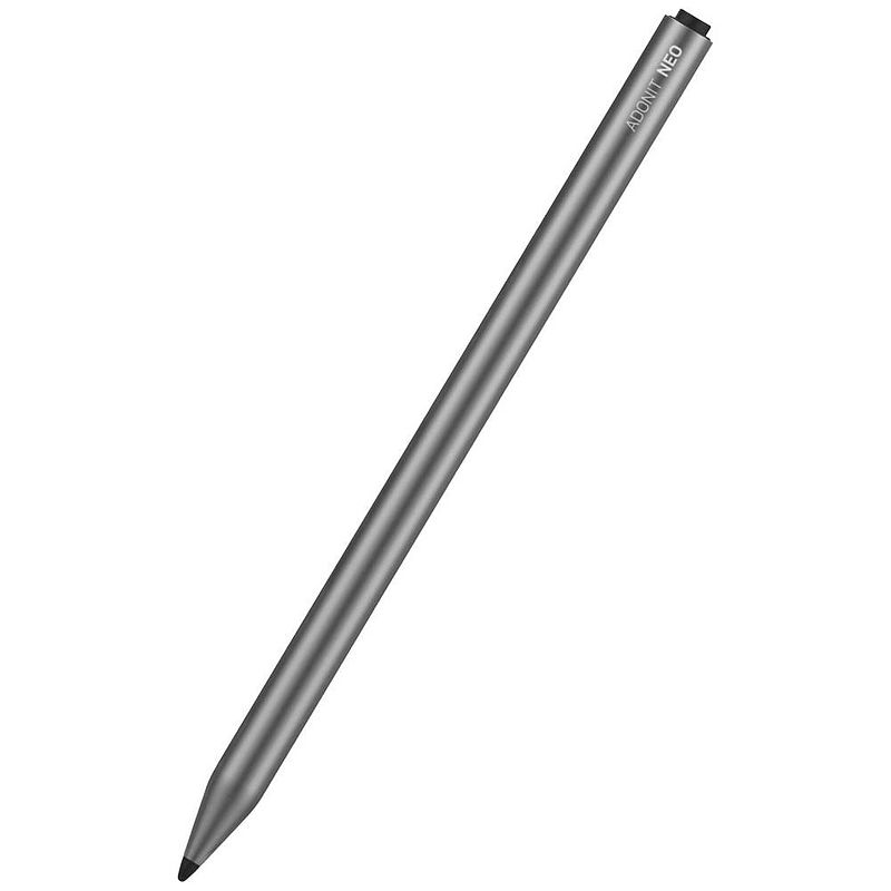 Foto van Adonit neo stylus apple digitale pen herlaadbaar space grijs