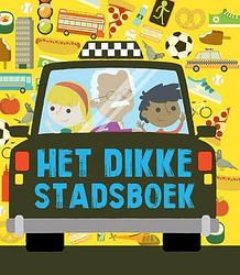 Foto van Het dikke stadsboek - christopher franceschelli - kartonboekje;kartonboekje (9789059248465)