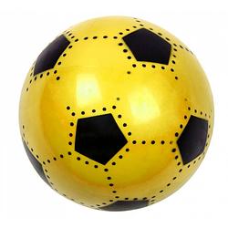 Foto van Lg-imports voetbal soft junior 16 cm geel