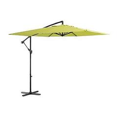 Foto van Le sud freepole parasol brava - lime - ø250 cm - leen bakker