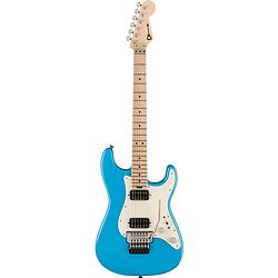 Foto van Charvel pro-mod so-cal style 1 hh fr m, maple infinity blue elektrische gitaar