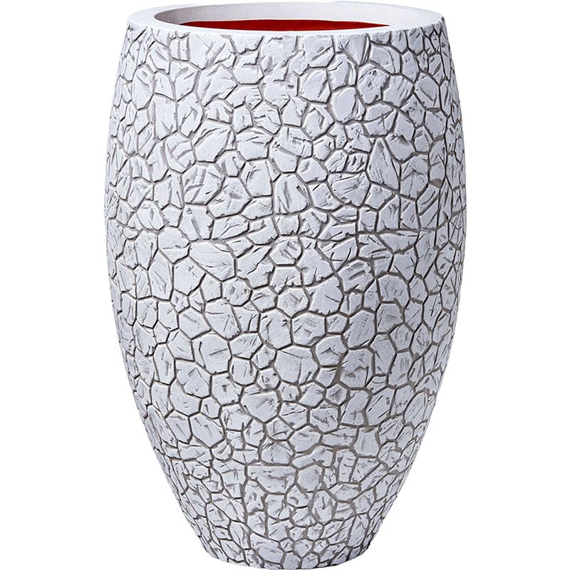 Foto van Capi capi nature clay vase deluxe wit