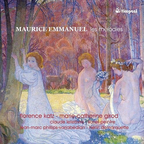 Foto van Emmanuel: les mélodies - cd (3377891311988)