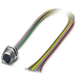 Foto van Phoenix contact 1424229 sensor/actuator steekconnector m8 aantal polen: 8 bus, inbouw 0.50 m 1 stuk(s)