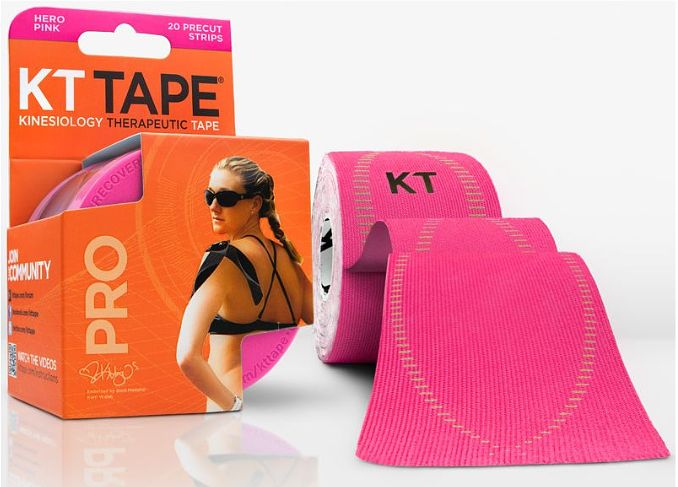 Foto van Kt tape pro strips roze