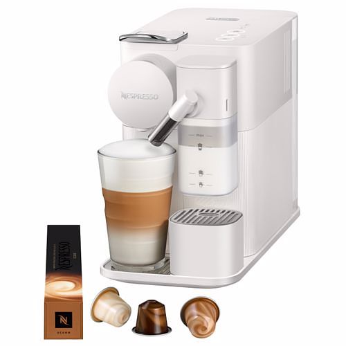 Foto van Delonghi nespresso lattissima one en510.w