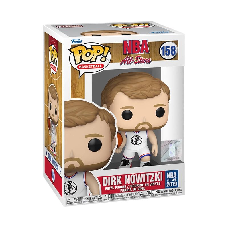 Foto van Pop basketball: legends - dirk nowitzki - funko pop #158