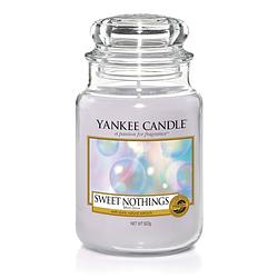 Foto van Yankee candle - sweet nothings geurkaars - large jar - tot 150 branduren