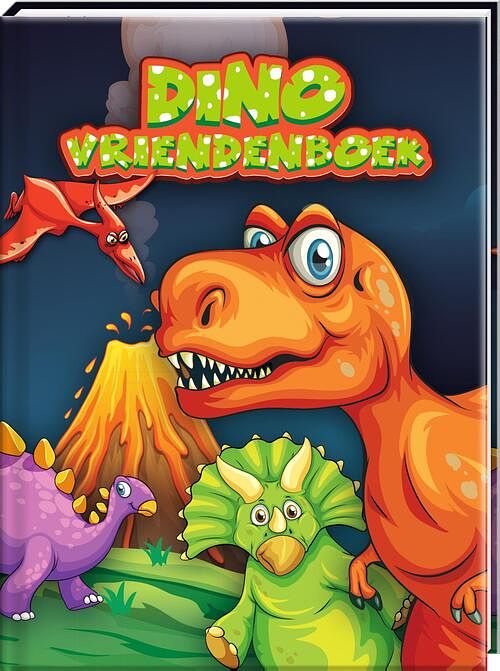 Foto van Vriendenboek - dino's - hardcover (9789464324617)