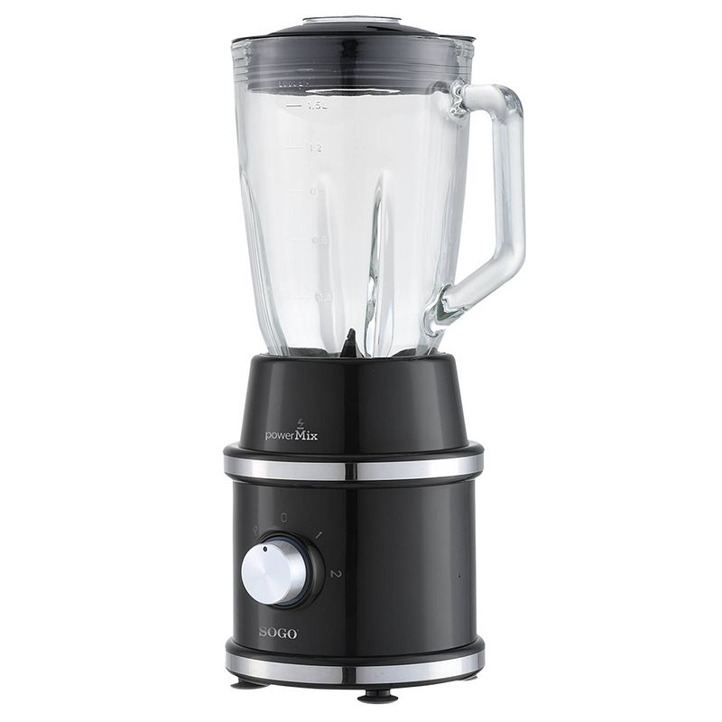 Foto van Sogo 2-in-1 blender powermix - blender en mini hakmolen