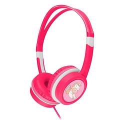 Foto van Gembird mhp-jr-pk koptelefoon voor kinderen - volumebegrenzing - on-ear - roze