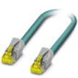 Foto van Phoenix contact 1418879 rj45 netwerkkabel, patchkabel s/ftp 5.00 m blauw 1 stuk(s)