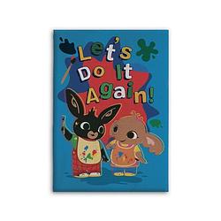 Foto van Bing bunny fleeceplaid let's do it again - 110 x 140 cm - polyester