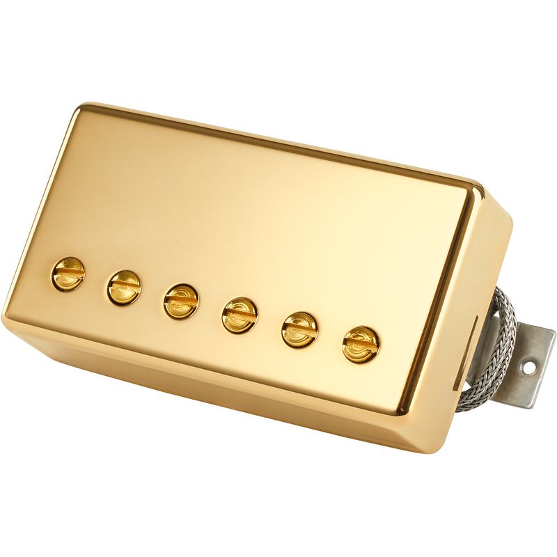 Foto van Gibson 57 classic plus double black gold cover humbucker element