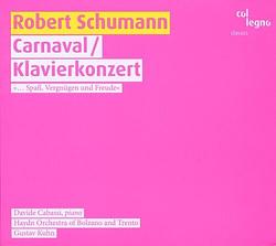 Foto van Schumann: carnaval/klavierkonzert - cd (9120031340485)