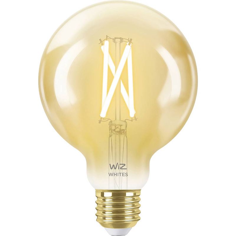 Foto van Wiz smart filament lamp globe - warm tot koelwit licht - e27