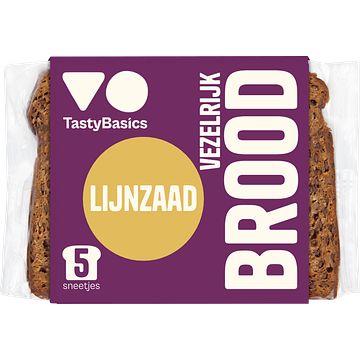 Foto van Tastybasics brood lijnzaad bij jumbo