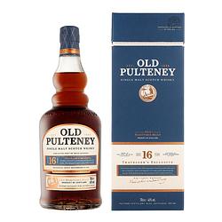 Foto van Old pulteney 16 years 70cl whisky + giftbox