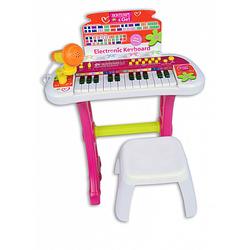 Foto van Bontempi keyboard elektronisch junior 45 x 48 cm roze
