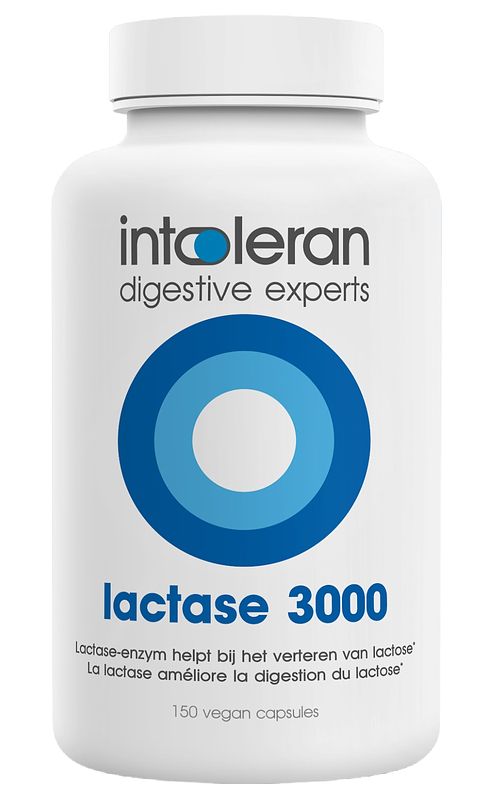 Foto van Intoleran lactase 3000 capsules