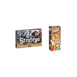 Foto van Spellenbundel - bordspellen - 2 stuks - stratego & jenga