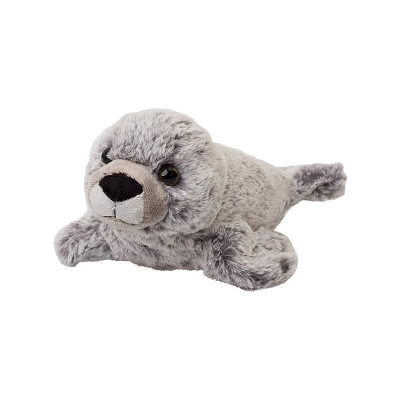 Foto van Pluche grijze zeehond knuffel van 22 cm - knuffel zeedieren