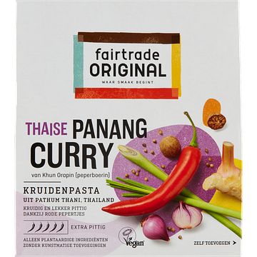 Foto van Fairtrade original thaise panang curry 70g bij jumbo