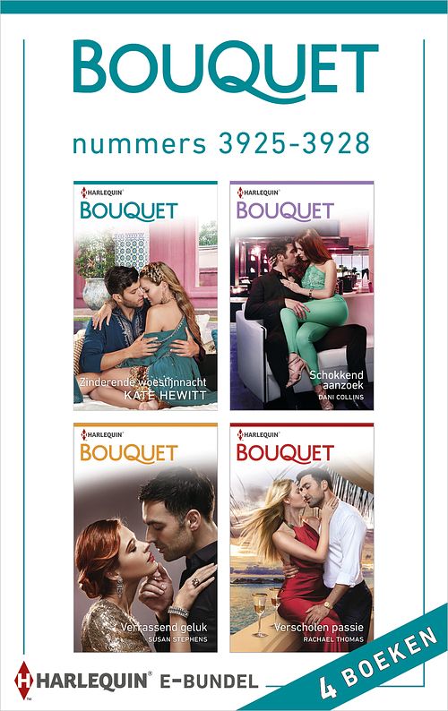 Foto van Bouquet e-bundel nummers 3925 - 3928 - dani collins - ebook (9789402533798)