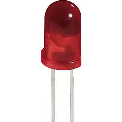 Foto van Kingbright l 53 lid bedrade led rood rond 5 mm 5 mcd 60 ° 2 ma 2 v