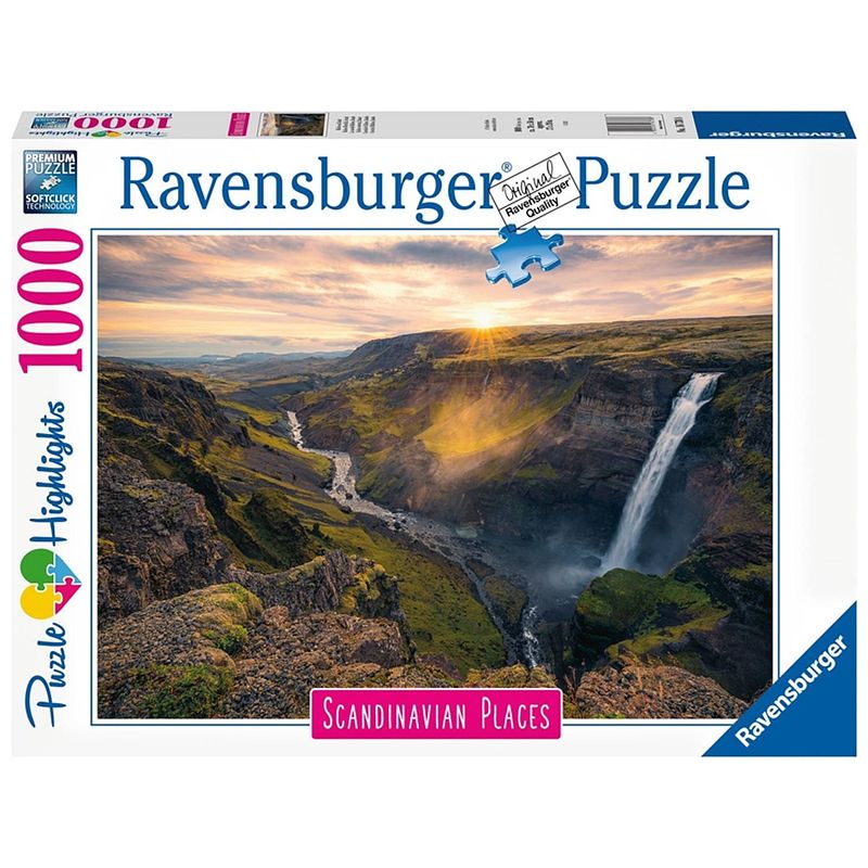 Foto van Ravensburger puzzel 1000 pcs haifoss