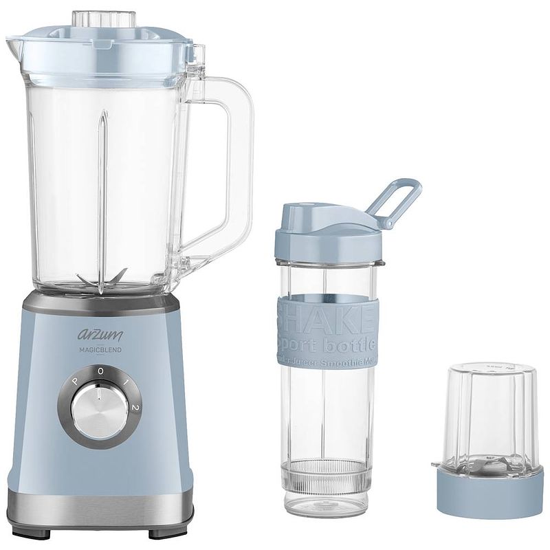 Foto van Arzum ar1159-b blender 500 w blauw