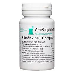 Foto van Verasupplements riboflavine+ complex tabletten