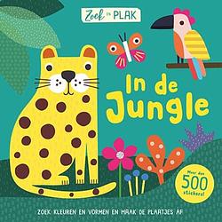 Foto van Zoek en plak - in de jungle - paperback (9789463548694)