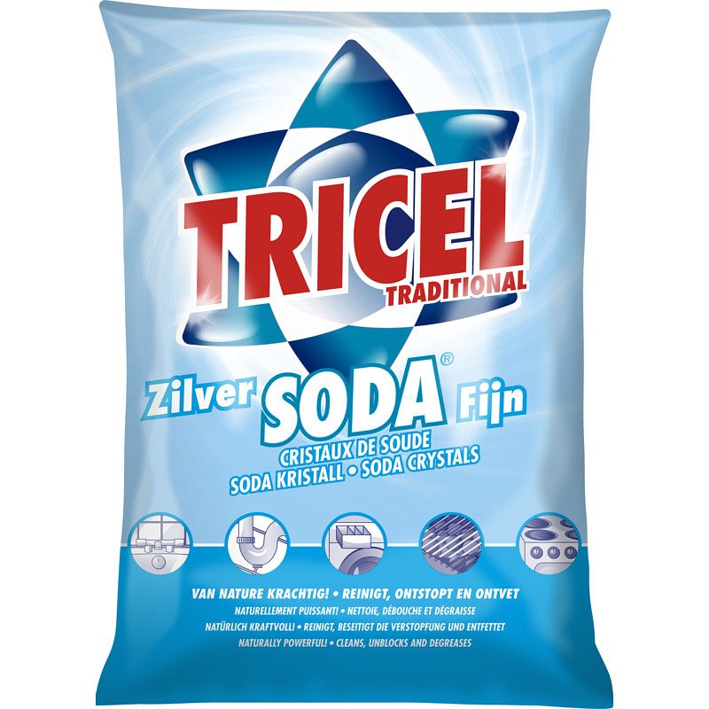 Foto van Tricel zilver soda fijn 1kg bij jumbo