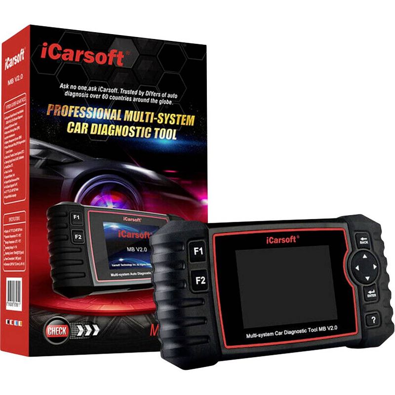 Foto van Icarsoft obd ii diagnosetool mb v2.0 icmb20 geschikt voor (automerken): universal onbeperkt 1 stuk(s)