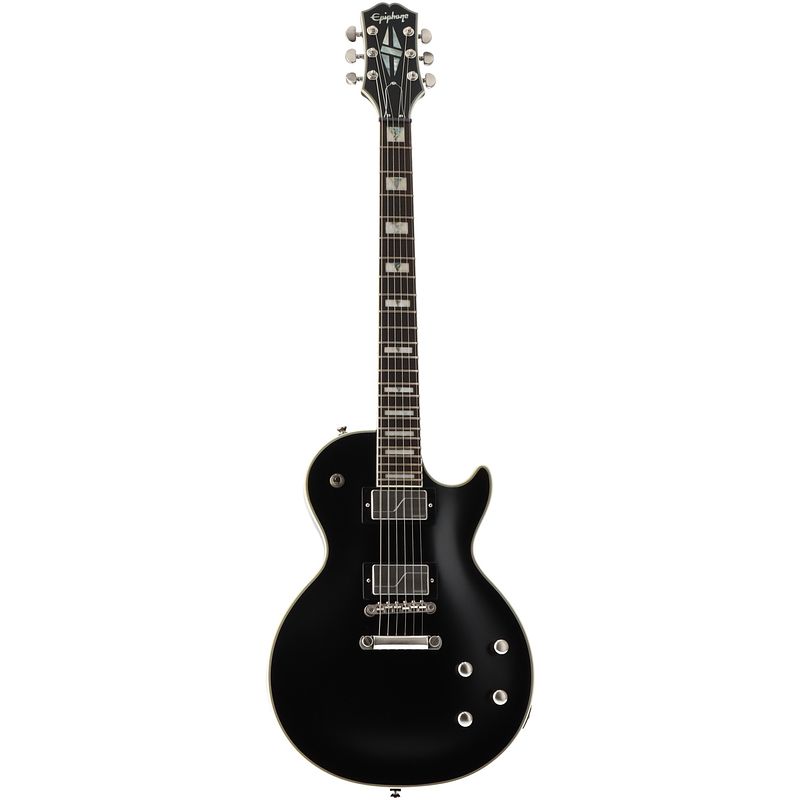 Foto van Epiphone les paul prophecy black aged gloss elektrische gitaar