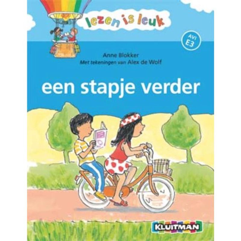 Foto van Een stapje verder - lezen is leuk