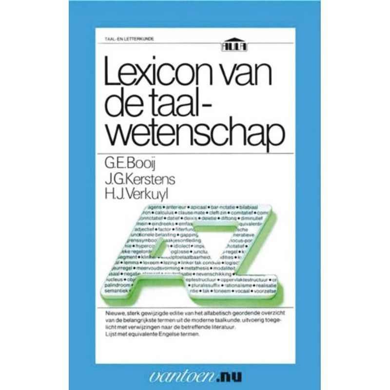 Foto van Lexicon van de taalwetenschap - vantoen.